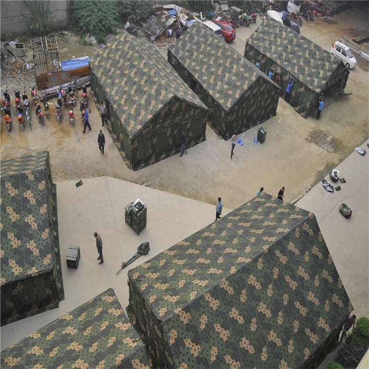 湄潭迷彩充气军用帐篷